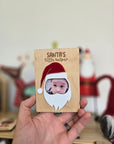 Santa's Little Helper - 3D Photo Fridge Magnet - Christmas Day Gift