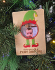 The Little Elf - 3D Photo Fridge Magnet - Christmas Day Gift