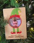 The Little Elf - 3D Photo Fridge Magnet - Christmas Day Gift