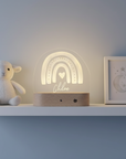 Personalised Night Light 🌙 - Triple Rainbow