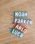 3D Personalised Acrylic Name Bag Tag 🎒 - The Willow Corner