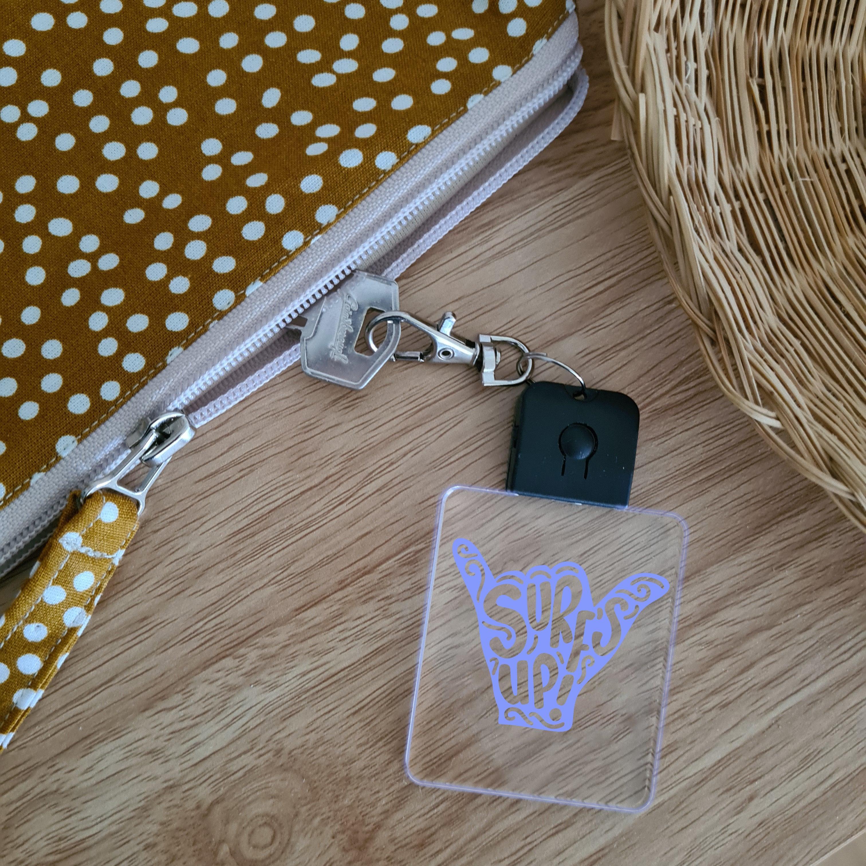 LED Glowing Keychain 🌕 - Surf&#39;s Up - The Willow Corner