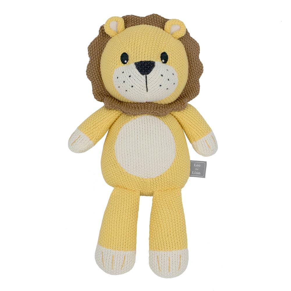 Leo the Lion Knitted Toy - The Willow Corner