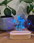 Personalised Night Light 🌙 - Cloudy Night - The Willow Corner