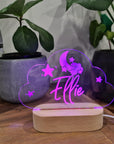 Personalised Night Light 🌙 - Cloudy Night - The Willow Corner