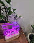 Personalised Night Light 🌙 - Construction Truck - The Willow Corner