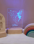 Personalised Night Light 🌙 - Fairy - The Willow Corner