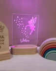 Personalised Night Light 🌙 - Fairy - The Willow Corner