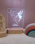 Personalised Night Light 🌙 - Fairy - The Willow Corner