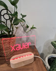 Personalised Night Light 🌙 - Fun Handwritten Name - The Willow Corner