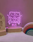 Personalised Night Light 🌙 - Kombi Van - The Willow Corner