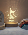 Personalised Night Light 🌙 - Mermaid - The Willow Corner