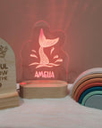 Personalised Night Light 🌙 - Mermaid - The Willow Corner