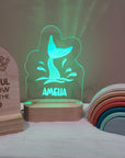 Personalised Night Light 🌙 - Mermaid - The Willow Corner