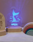 Personalised Night Light 🌙 - Mermaid - The Willow Corner