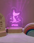 Personalised Night Light 🌙 - Mermaid - The Willow Corner