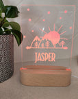 Personalised Night Light 🌙 - Mountain Skies - The Willow Corner