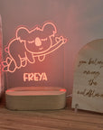 Personalised Night Light 🌙 - Sleepy Koala - The Willow Corner