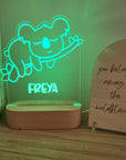 Personalised Night Light 🌙 - Sleepy Koala - The Willow Corner