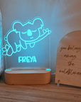 Personalised Night Light 🌙 - Sleepy Koala - The Willow Corner