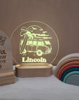 Personalised Night Light 🌙 - Surf's Up - The Willow Corner
