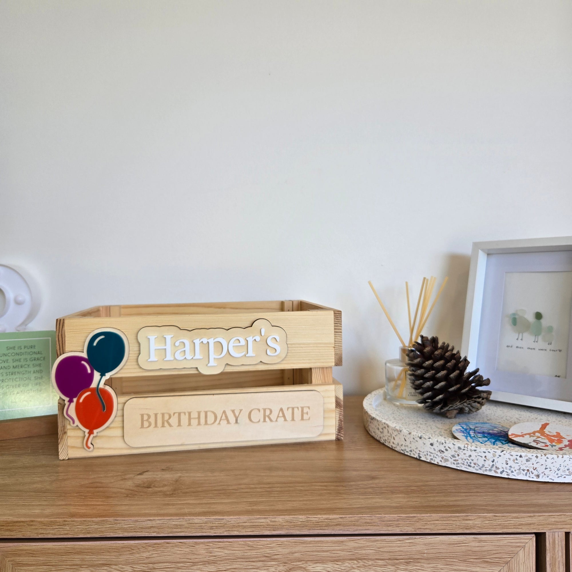 Birthday Elements - Interchangeable Crate