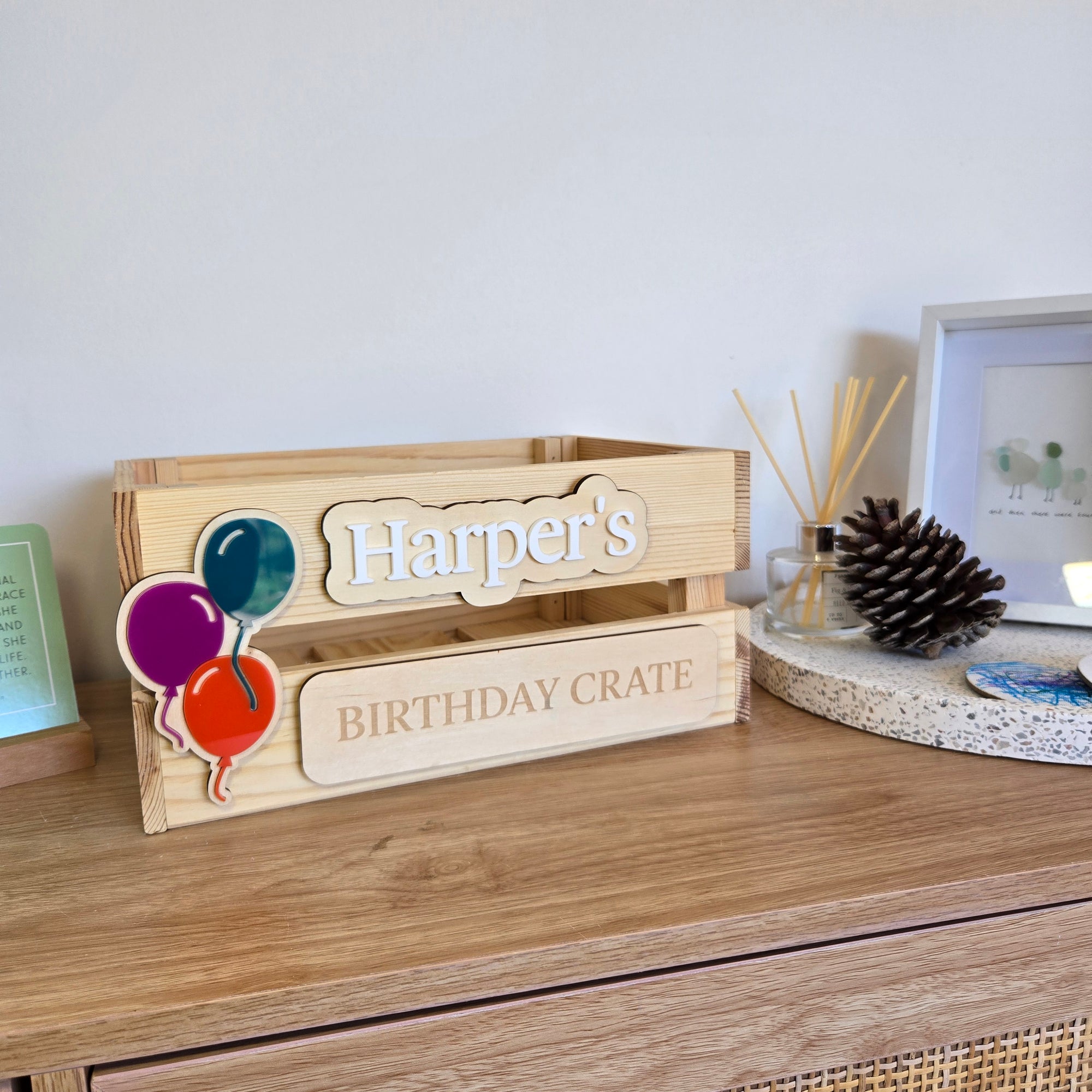 Birthday Elements - Interchangeable Crate
