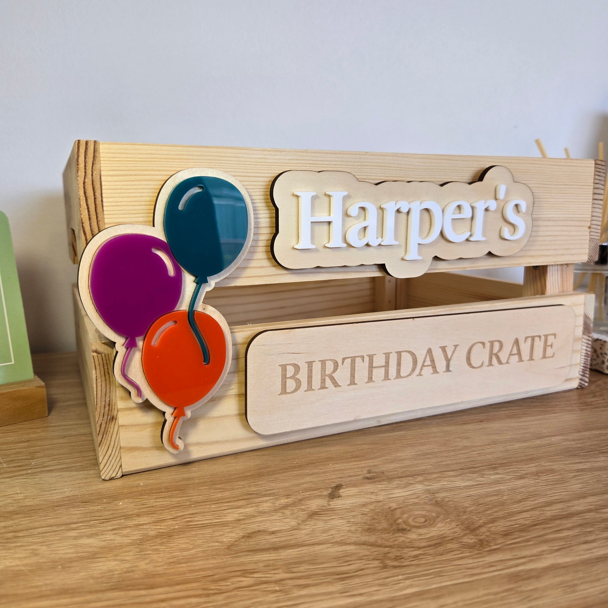 Birthday Elements - Interchangeable Crate