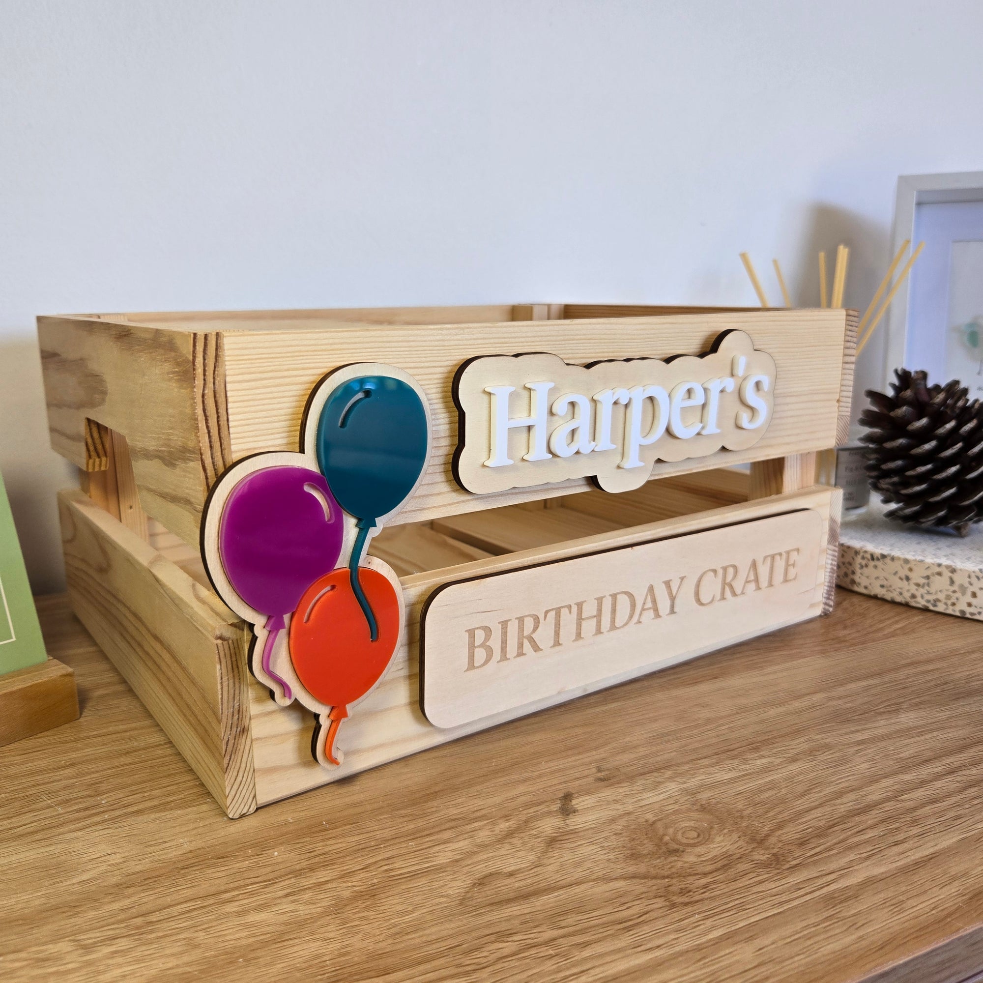 Birthday Elements - Interchangeable Crate