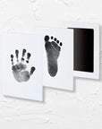 Baby Handprint and Footprint Ink Pad Kit - Safe and Mess-Free Keepsake for Newborns