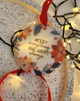 Merry Everything and Happy Always - Christmas Ornament Decoration - The Willow Corner