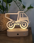 Personalised Night Light 🌙 - Construction Truck
