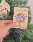 Christmas Lights - 3D Photo Fridge Magnet - Christmas Day Gift