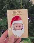 Santa's Little Helper - 3D Photo Fridge Magnet - Christmas Day Gift