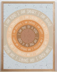 Affirmation Sunshine - Earth - Poster - The Willow Corner