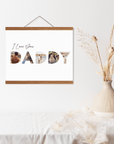I Love You Daddy - Personalised Father's Day Poster - The Willow Corner