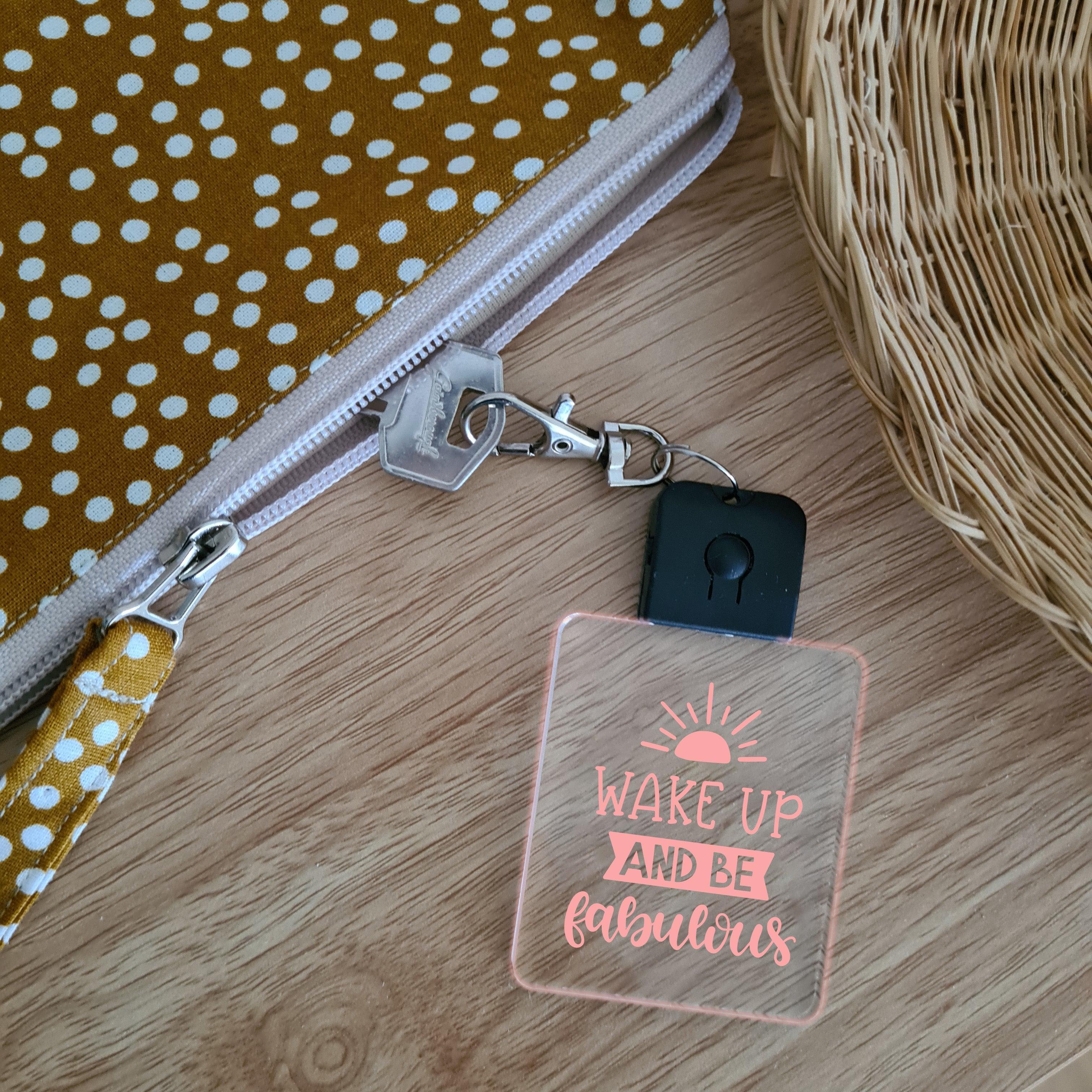 LED Glowing Keychain 🌕 - Wake Up and Be Fabulous - The Willow Corner