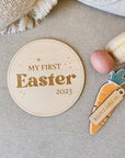 My First Easter 2024 - Easter Milestone Disc - The Willow Corner