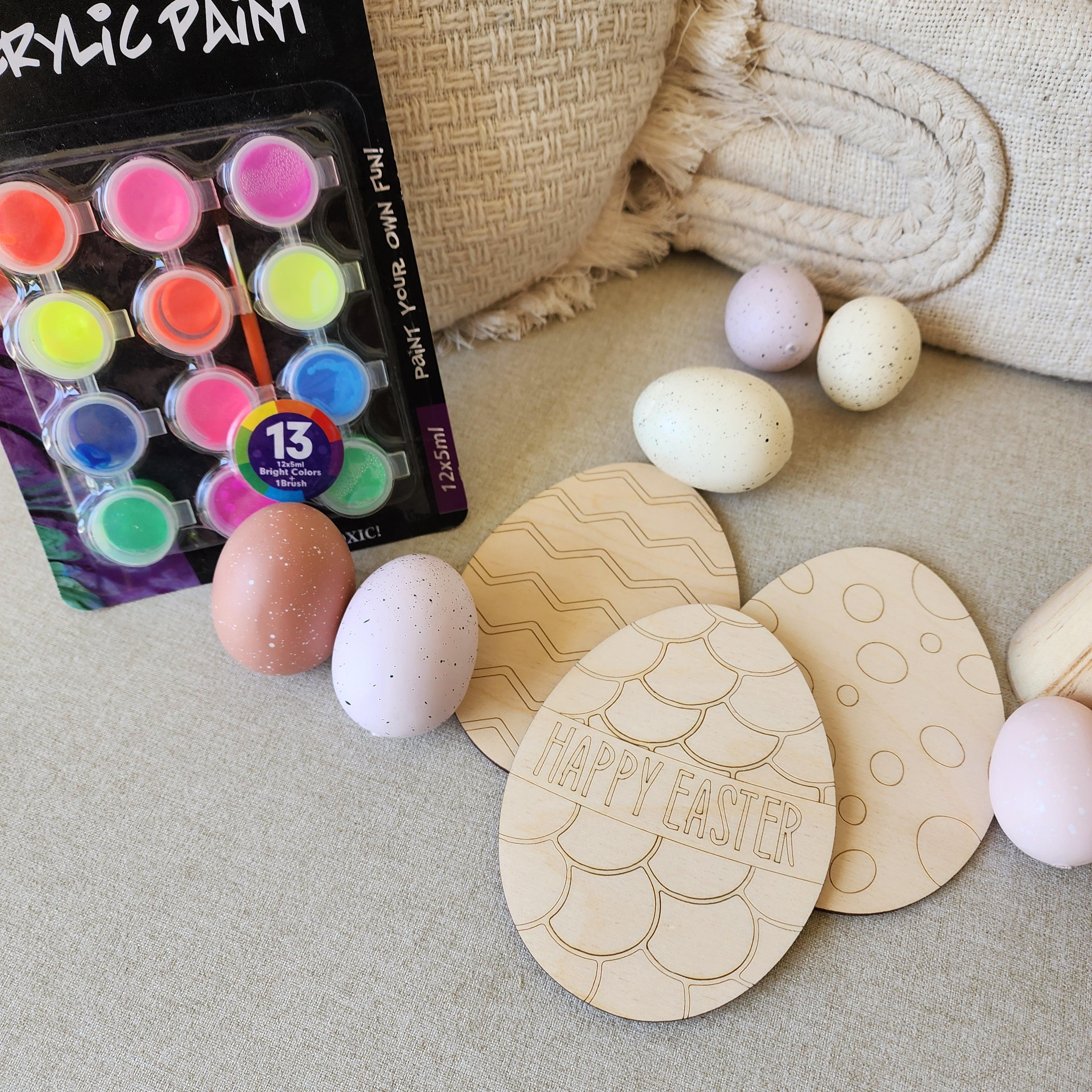 Paint-Your-Own Easter Egg Craft Pack - The Willow Corner