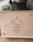 Personalised Christmas Keepsake Box - Naughty or Nice - The Willow Corner