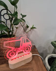 Personalised Night Light 🌙 - Construction Truck - The Willow Corner