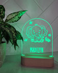Personalised Night Light 🌙 - Cute Elephant - The Willow Corner