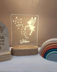 Personalised Night Light 🌙 - Fairy - The Willow Corner