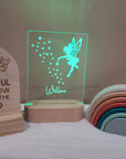 Personalised Night Light 🌙 - Fairy - The Willow Corner