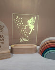 Personalised Night Light 🌙 - Fairy - The Willow Corner
