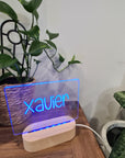 Personalised Night Light 🌙 - Fun Handwritten Name - The Willow Corner