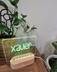 Personalised Night Light 🌙 - Fun Handwritten Name - The Willow Corner