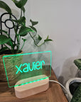 Personalised Night Light 🌙 - Fun Handwritten Name - The Willow Corner