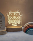 Personalised Night Light 🌙 - Kombi Van - The Willow Corner
