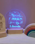 Personalised Night Light 🌙 - Surf's Up - The Willow Corner